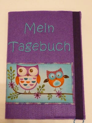 Tagebuch in DIN-A-5-Format
