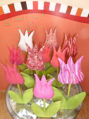 Solche Tulpenfelder wecken Frühlingsgefühle...