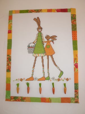 Kreuzstich und Patchwork kombiniert