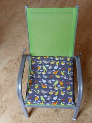 ...damit auch Kids bequem sitzen...