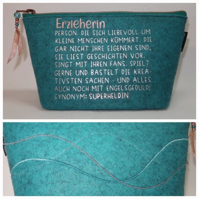 Filzfarbe lago meliert