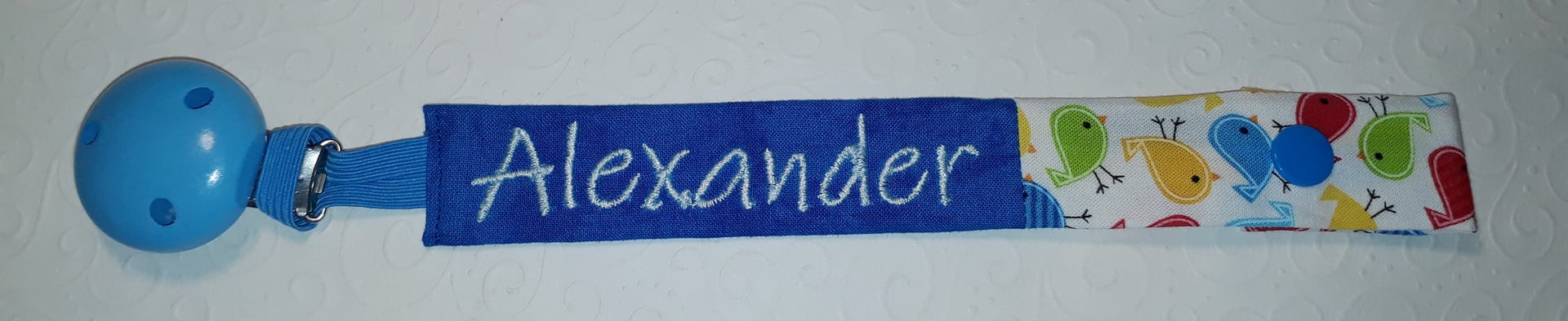 SK "Vögel rot-blau-grün-gelb"