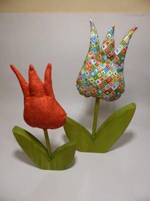 ...machen diese Tulpen echt was her!