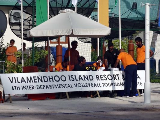 Jährliches Volleyball Staff Turnier
