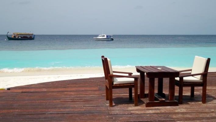 Terrasse des Strandcafe