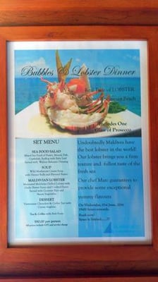 Spezielles Dinner am Strand