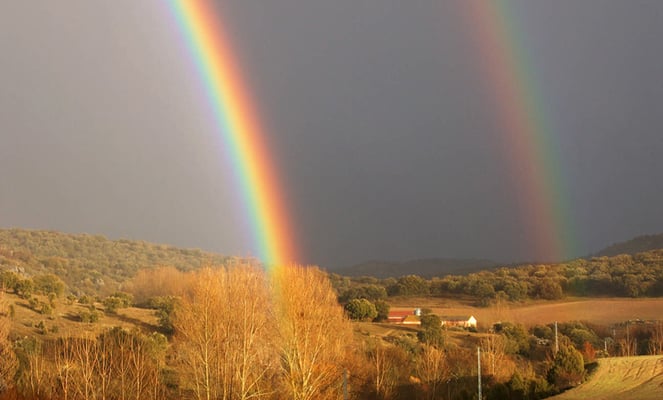 Cabañas Quercus en Peñarrubias de Pirón