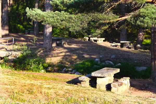 Área Recreativa La Panera en El Espinar (Segovia)