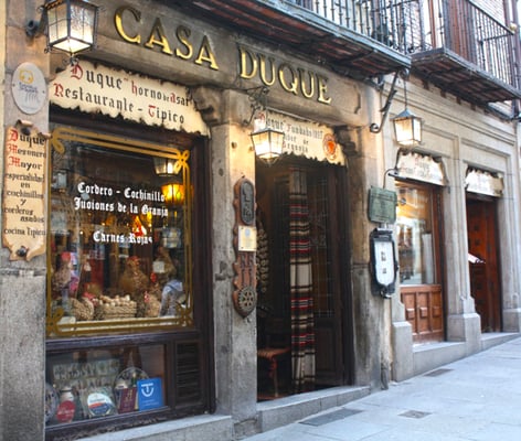 Fachada del restaurante