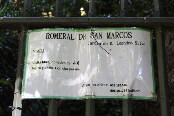 Tarifa "Romeral de San Marcos"