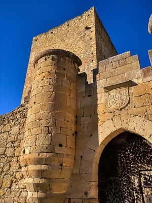 Entrada al Castillo de Pedraza