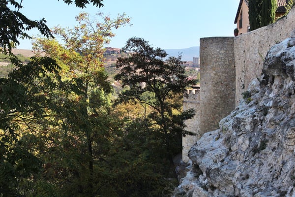 Muralla norte de Segovia