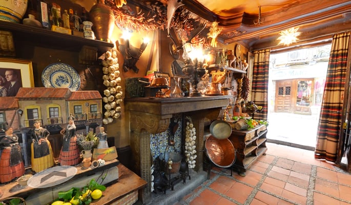 Entrada al restaurante