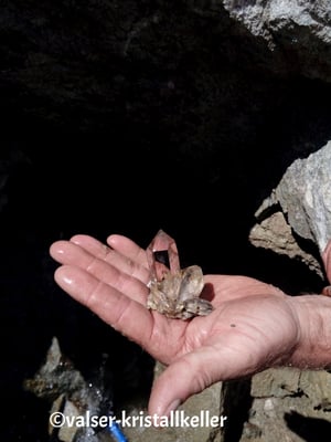 Bergkristall - Strahlen Grimsel Schweiz