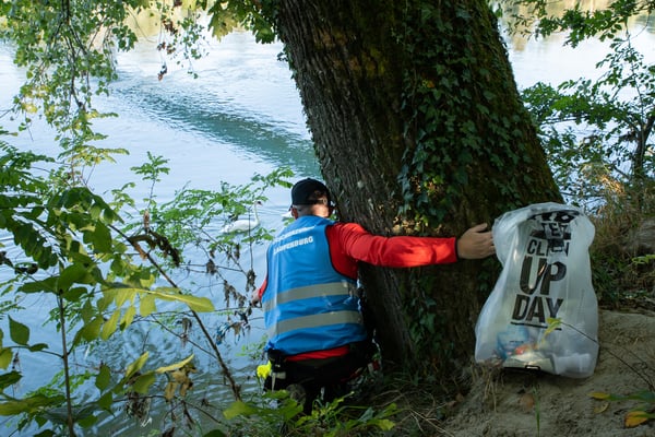 Rheinuferputzete / Clean-Up-Day September 2021. (Foto CC)