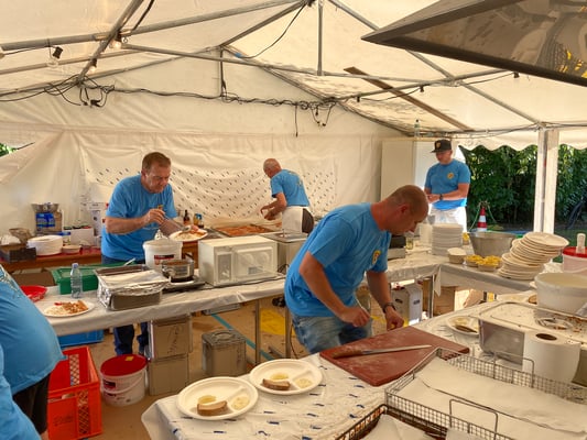 Fischessen 2022 in der Badstube in Laufenburg. (Foto CC)