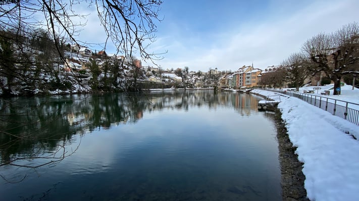 Badstube Laufenburg, 20.01.2021. (Foto CC)