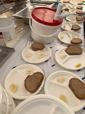 Fischessen 2022 in der Badstube in Laufenburg. (Foto PC)