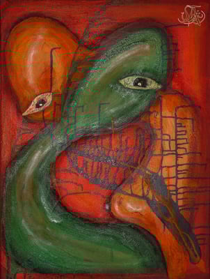 Shahla Aghapour, Umarmung, 2015