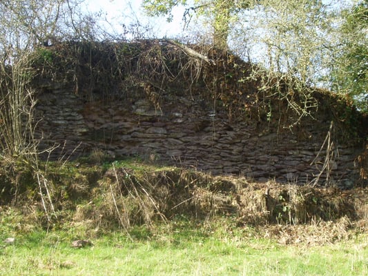 Rempart est : avant sondage