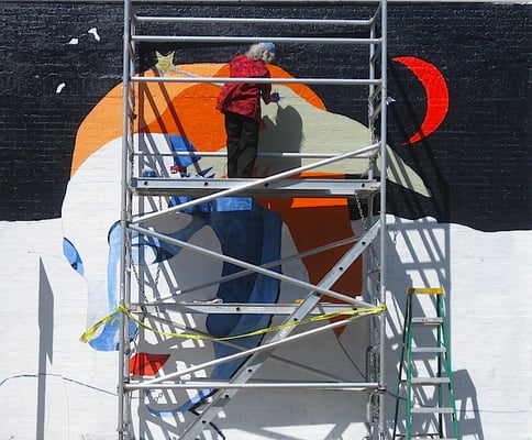 more scaffold time...