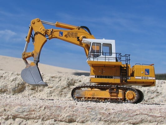 Liebherr R992 Tieflöffel von Kibri