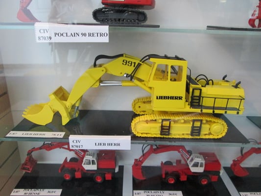 Liebherr 991, ebenfalls von Wespe models 1:87