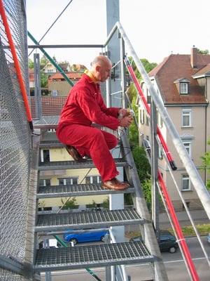 Vorbereitung: der Künstler