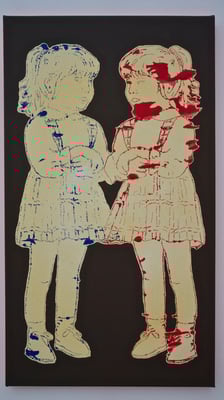 G. Eberspächer: Blue Girl, red Girl.