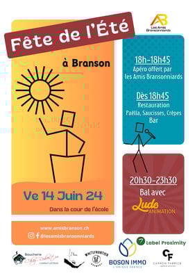 Fête de l'Eté 2024 - Affiche