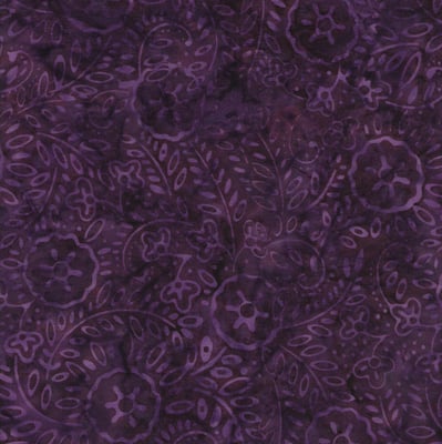 TIMELESS TREASURES TONGA B3171 EGGPLANT