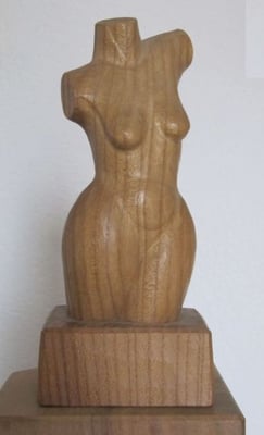 Torso Ulmenholz