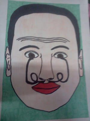Dali's moustache