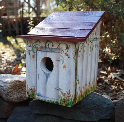 Garden Shed with sloped roofline