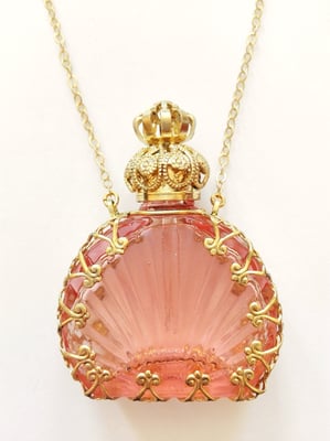 Photo 9 : ref. 450377 :  H. 6.1 cm / 6 ml / Collier en chaîne 76 cm