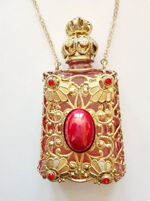 Photo 5 : ref. 452787 :  H. 7.2 cm / 10 ml  / Collier en chaîne 76 cm