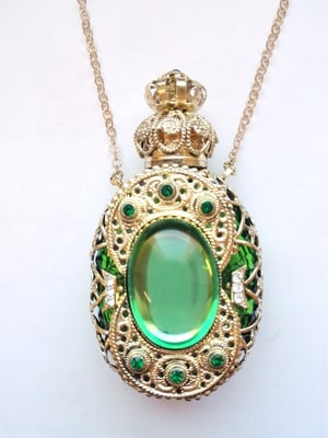 Photo 3 : ref. 467477 :  H.6.9 cm / 7 ml  / Collier en chaîne 76 cm