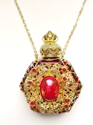 Photo 3 : ref. 456887 :  H. 6.3 cm / 7 ml  / Collier en chaîne 76 cm