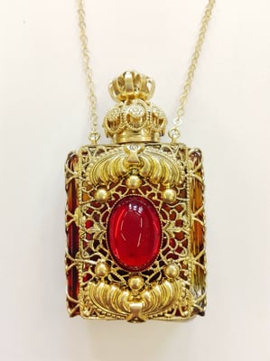 Photo 2 : ref. 453087 :  H. 6.7 cm / 10 ml  / Collier en chaîne 76 cm