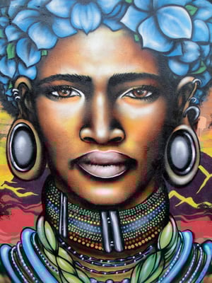 "Afrika" detail by Shalak, Caracas, Venezuela. Nov 2012 (Athenaum)