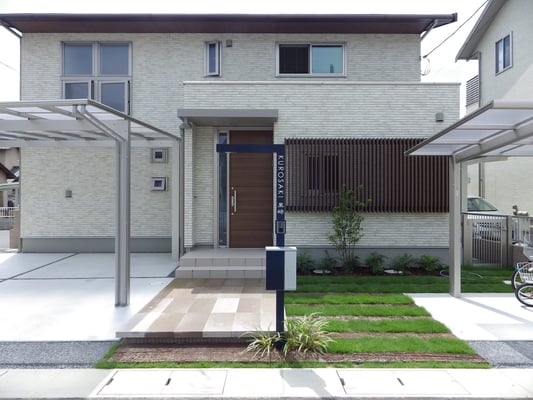 エクステリア　倉敷市白楽町　フラワーチルドレン