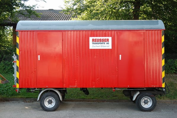 WC-Wagen - Reusser Transporte AG Biberist