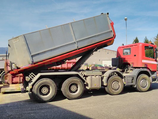 Belag Transport mit Thermosilo - Reusser Transporte AG Biberist