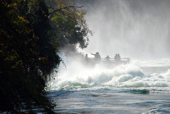 Nr. 205 / 11.10.10 / Neuhausen Rheinfall Anlegestelle Insel/ 3872 x 2592 / JPG-Datei