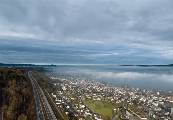 Woche 51 / Blick Richtung Zürich