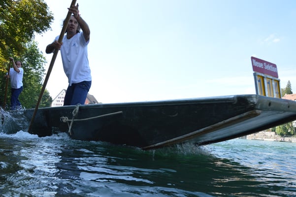 Nr. 2511 / 31.08.2013 / Laufenburg, Rhein, Wettfahren / 6016 x 4000 / JPG-Datei