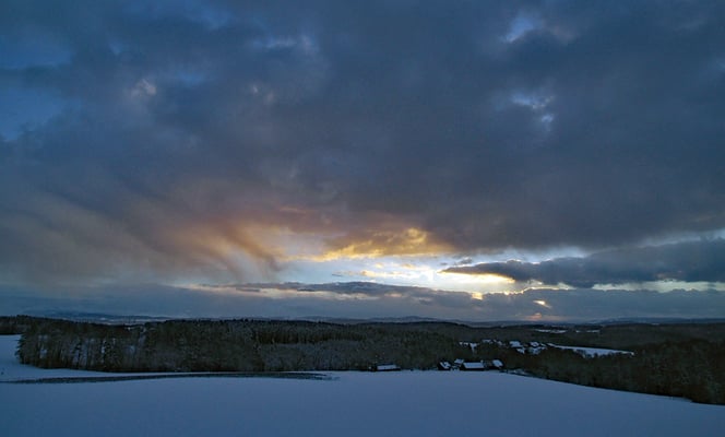 5202 / Woche 2 / Blick-Richtung Südwesten, Eich Oberembrach