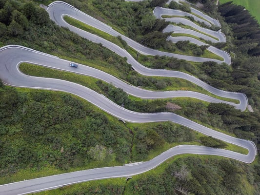 Woche 32, Passstrasse San-Bernadino