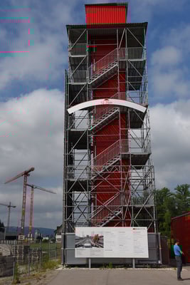 5324 / Woche 24 / Infoturm Eppenbergtunnel, Wöschnau