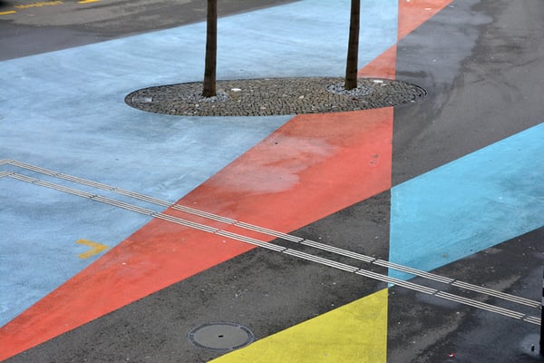 Nr. 5005 / Woche 5 / Horgen, Ausschnitt Bahnhofplatz  / 6000 x 4000 / JPG-Datei 